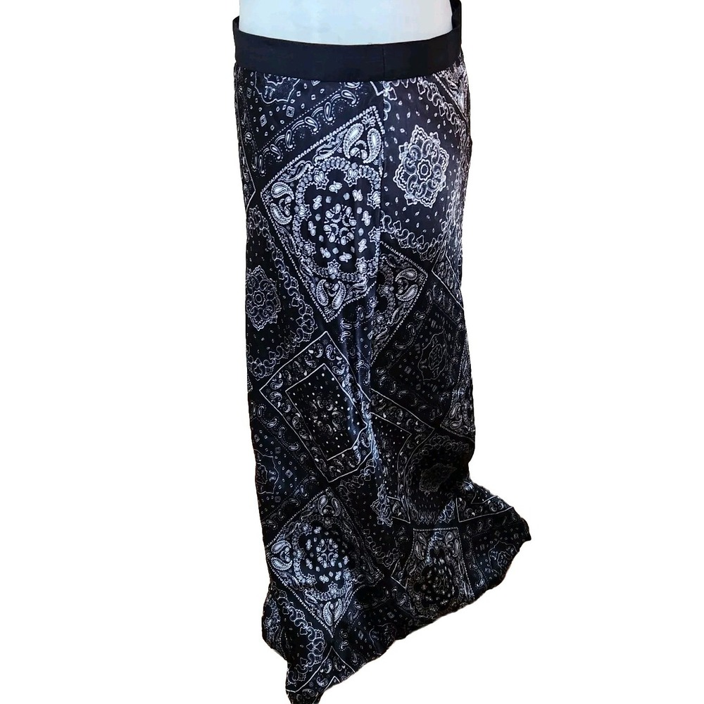 Rails‎ Womens Medium Midi Skirt  Black Festival Flowy Boho Whimsigoth NEW NWT - Picture 14 of 16